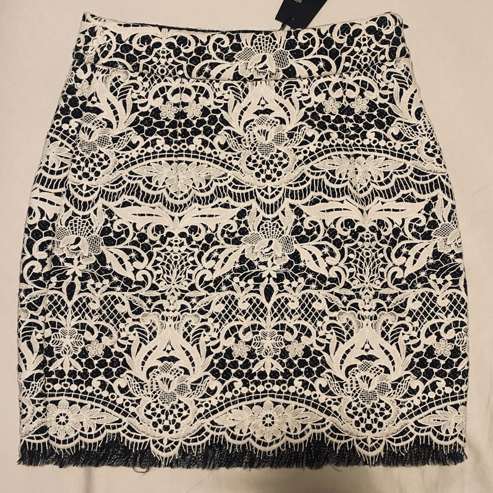 Maje lace skirt